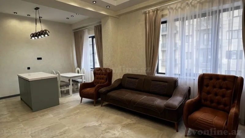 Satılır 3 otaqlı Mənzil Yeni tikili 90 m² Xətai r. - şəkil 3