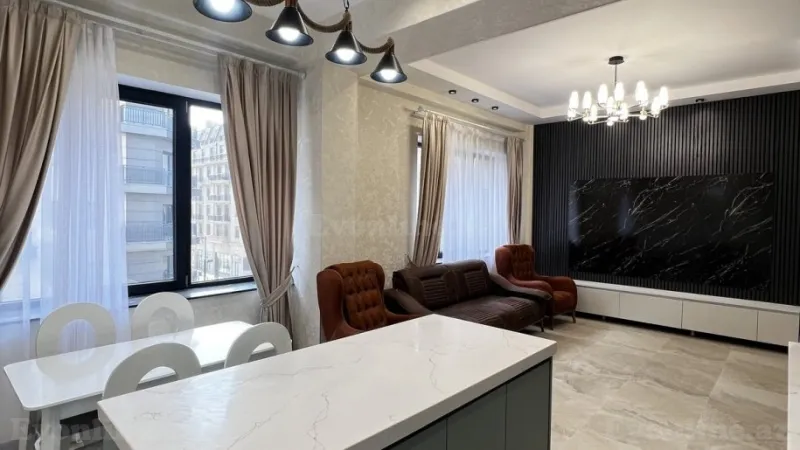 Satılır 3 otaqlı Mənzil Yeni tikili 90 m² Xətai r. - şəkil 4