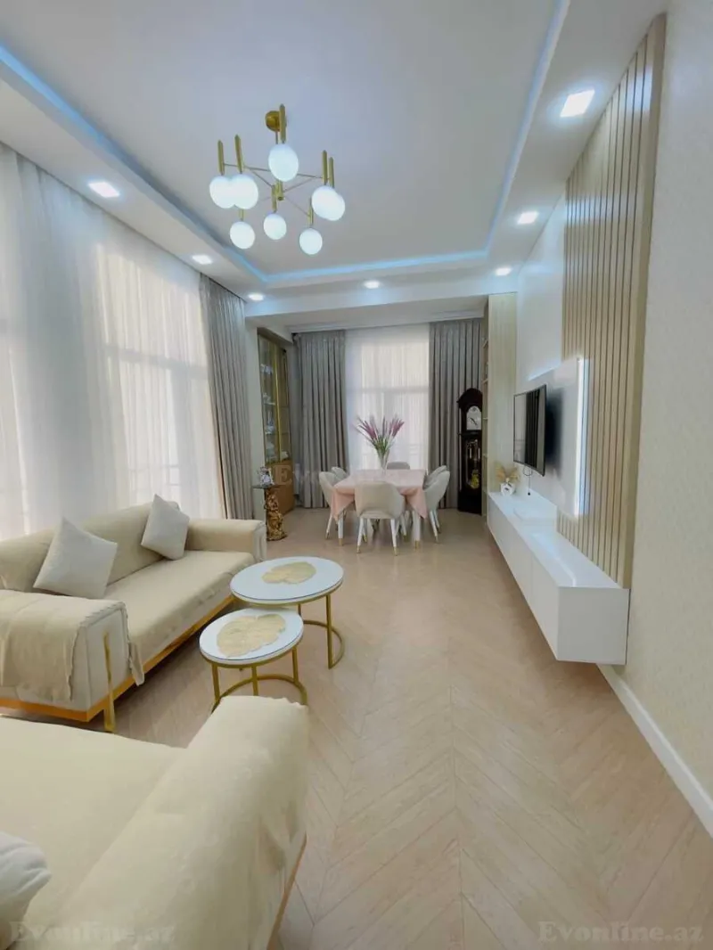 Satılır 4 otaqlı Mənzil Yeni tikili 127 m² Nəriman Nərimanov m. - şəkil 5