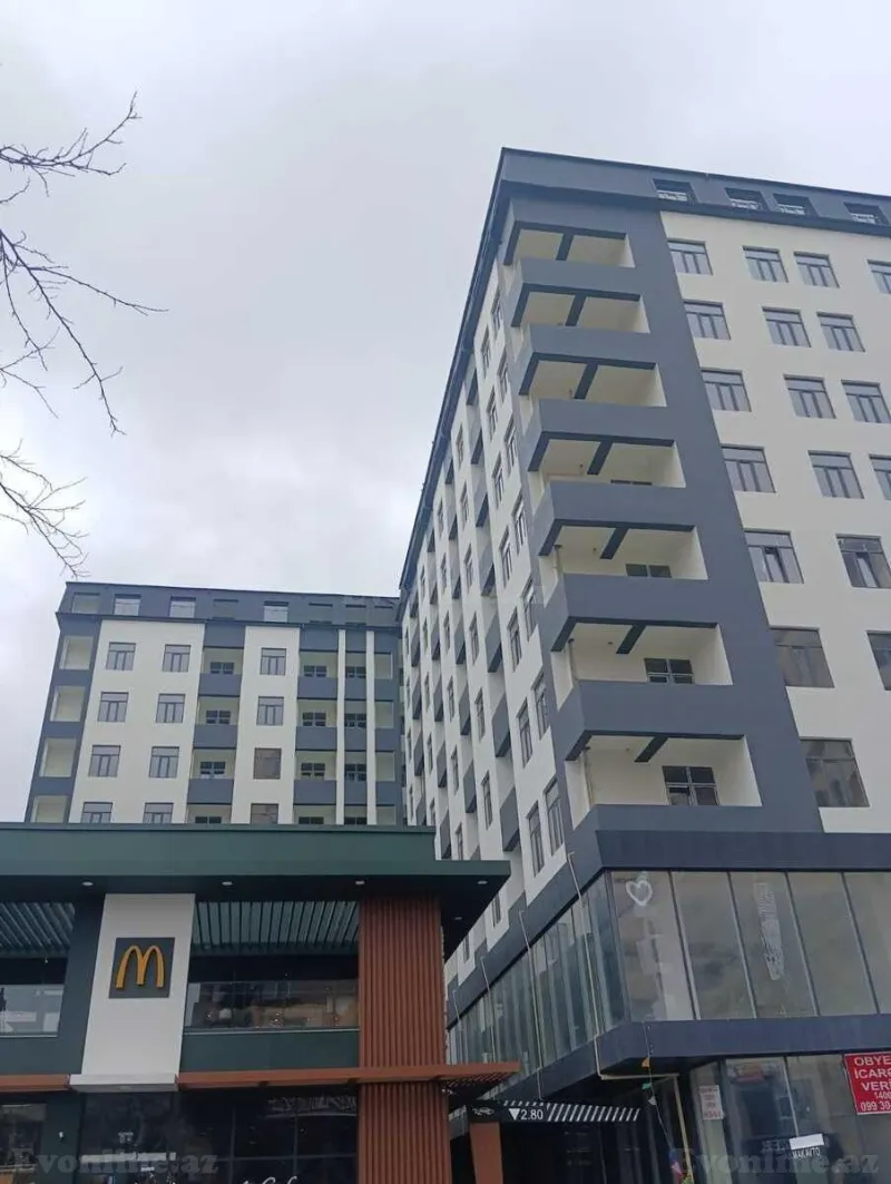 Satılır 1 otaqlı Mənzil Yeni tikili 58.5 m² Abşeron r.