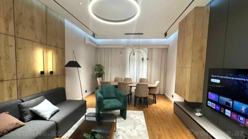 Kirayə verilir 3 otaqlı Mənzil Yeni tikili 150 m² Xətai r. - şəkil 2