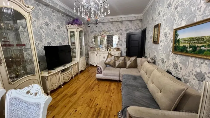 Satılır 3 otaqlı Mənzil Yeni tikili 96 m² Həzi Aslanov m. - şəkil 2