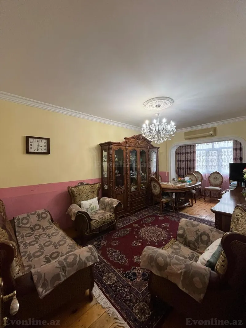 Satılır 3 otaqlı Mənzil Köhnə tikili 80 m² Köhnə Günəşli - şəkil 4