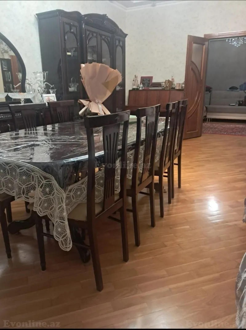 Satılır 4 otaqlı Mənzil Yeni tikili 140 m² Həzi Aslanov m. - şəkil 2