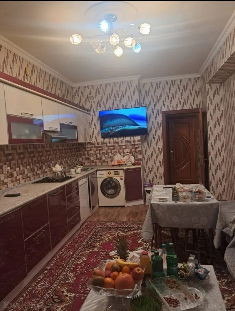 Satılır 4 otaqlı Mənzil Yeni tikili 140 m² Həzi Aslanov m. - şəkil 7