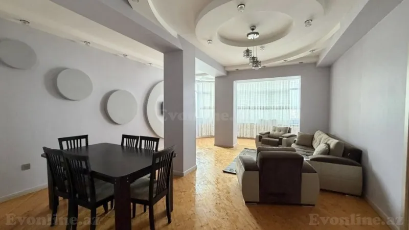 Kirayə verilir 3 otaqlı Mənzil Yeni tikili 120 m² İnşaatçılar m.