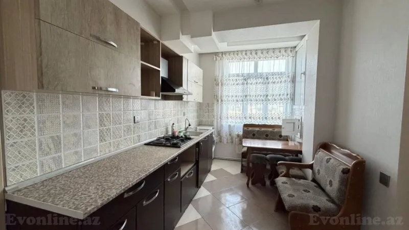 Kirayə verilir 3 otaqlı Mənzil Yeni tikili 120 m² İnşaatçılar m. - şəkil 5