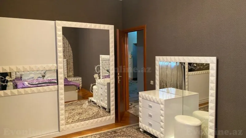 Kirayə verilir 3 otaqlı Mənzil Yeni tikili 140 m² Nəsimi r. - şəkil 7