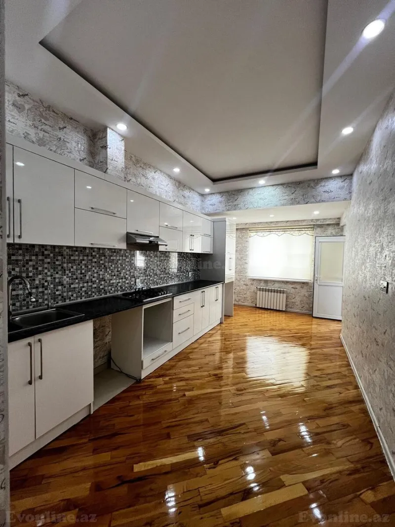 Satılır 3 otaqlı Mənzil Yeni tikili 100 m² Qara Qarayev m. - şəkil 4