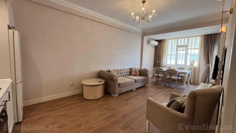 Kirayə verilir 2 otaqlı Mənzil Yeni tikili 56 m² Gənclik m. - şəkil 3