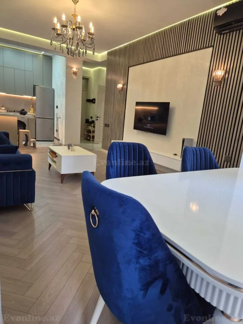 Kirayə verilir 2 otaqlı Mənzil Yeni tikili 75 m² Nəriman Nərimanov m. - şəkil 2