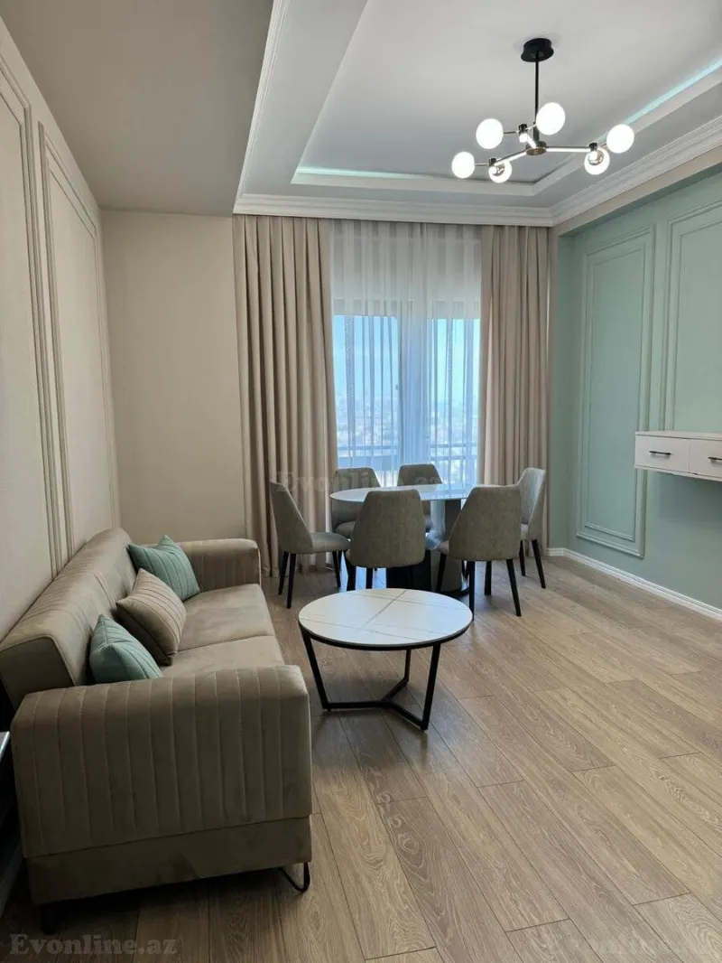 Kirayə verilir 3 otaqlı Mənzil Yeni tikili 100.4 m² Xətai r. - şəkil 2