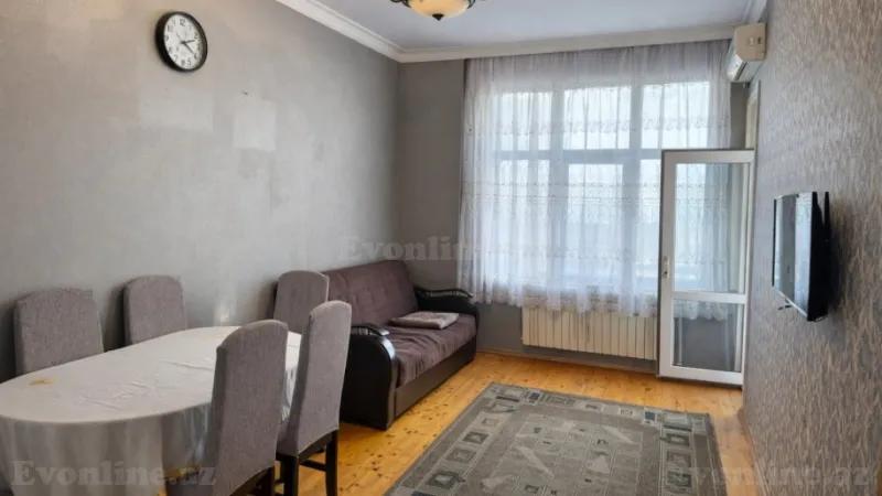 Satılır 2 otaqlı Mənzil Yeni tikili 48 m² Həzi Aslanov m. - şəkil 2