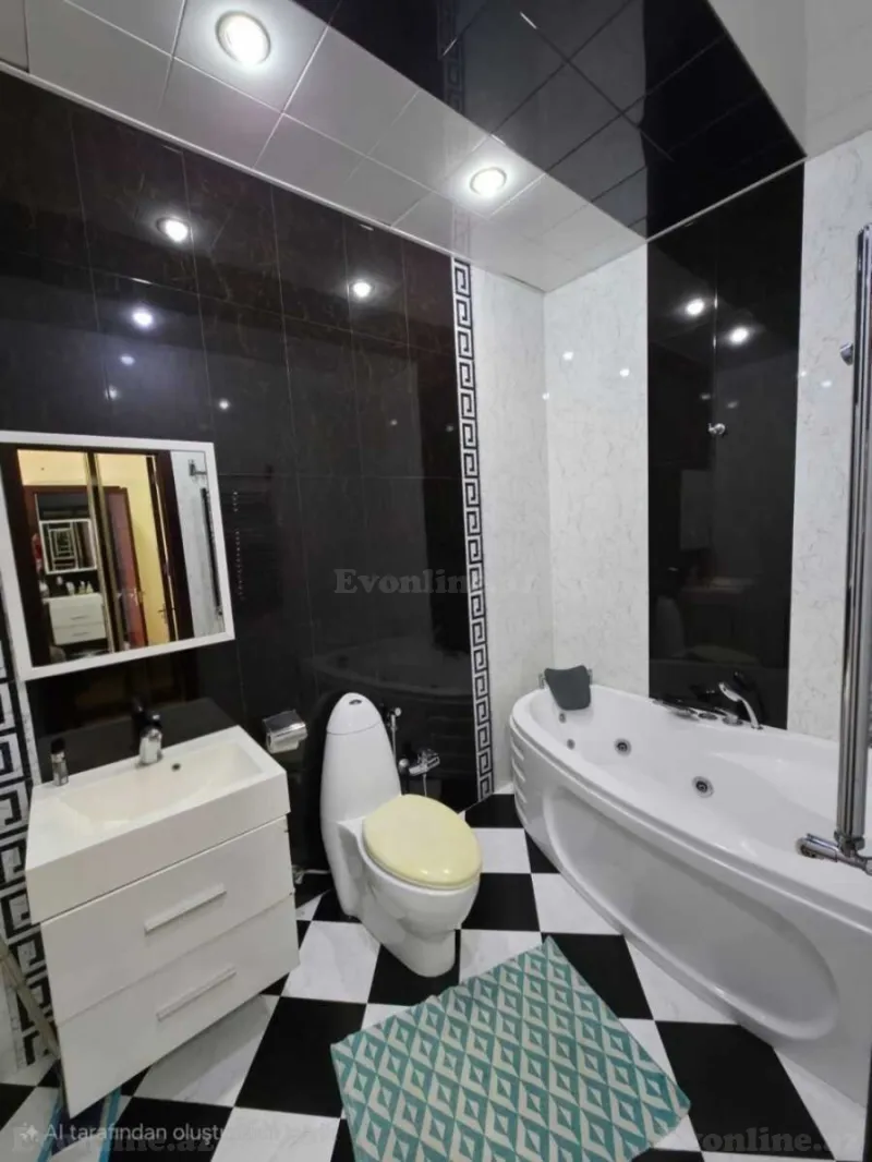 Kirayə verilir 2 otaqlı Mənzil Yeni tikili 100 m² Azadlıq prospekti m. - şəkil 4