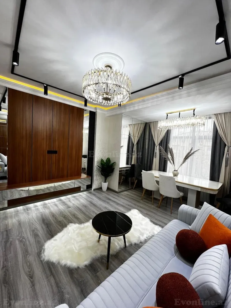 Satılır 2 otaqlı Mənzil Yeni tikili 85 m² Qara Qarayev m. - şəkil 3