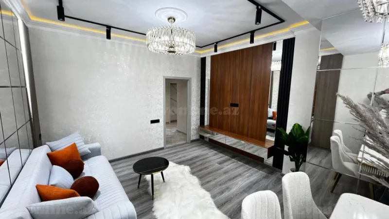 Satılır 2 otaqlı Mənzil Yeni tikili 85 m² Qara Qarayev m. - şəkil 4