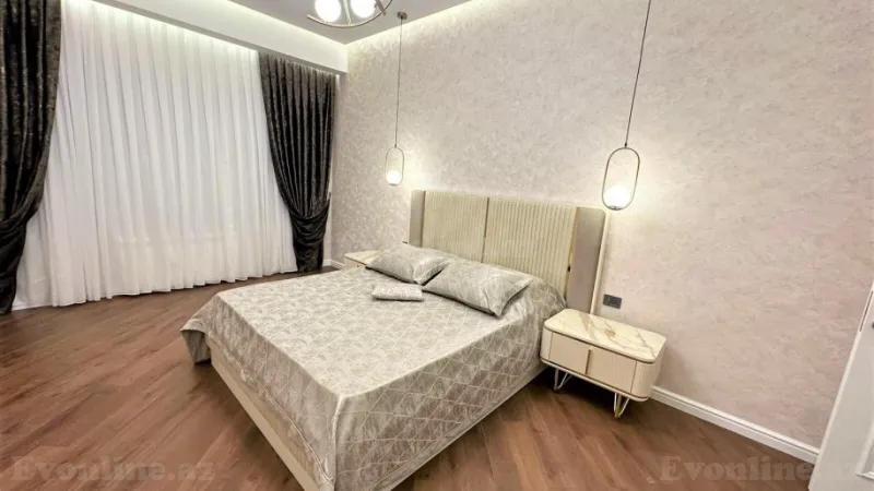 Kirayə verilir 3 otaqlı Mənzil Yeni tikili 150 m² Xətai r. - şəkil 6