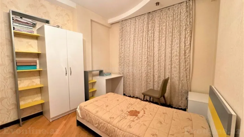 Kirayə verilir 4 otaqlı Mənzil Yeni tikili 200 m² Nərimanov r. - şəkil 4