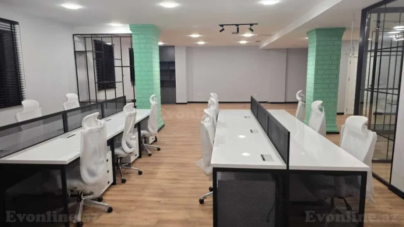 Kirayə verilir Ofis 190 m² Xətai m. - şəkil 3