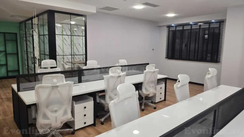 Kirayə verilir Ofis 190 m² Xətai m. - şəkil 7