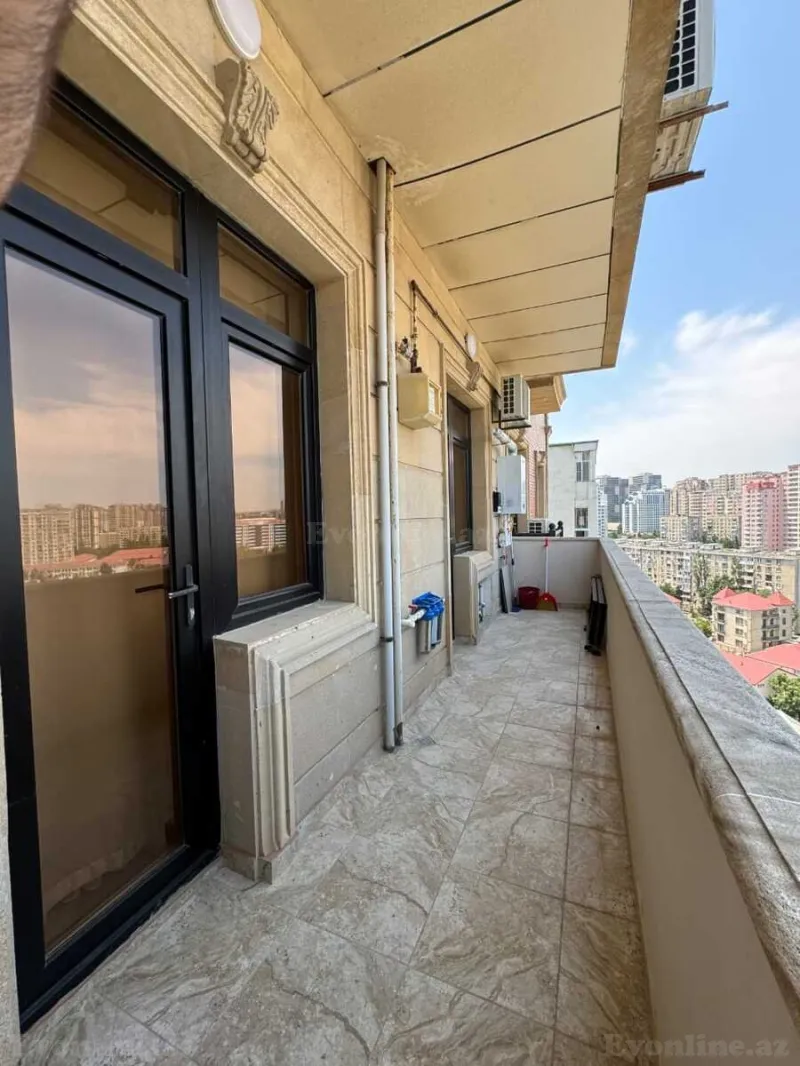 Kirayə verilir 3 otaqlı Mənzil Yeni tikili 90 m² 8 Noyabr m. - şəkil 8