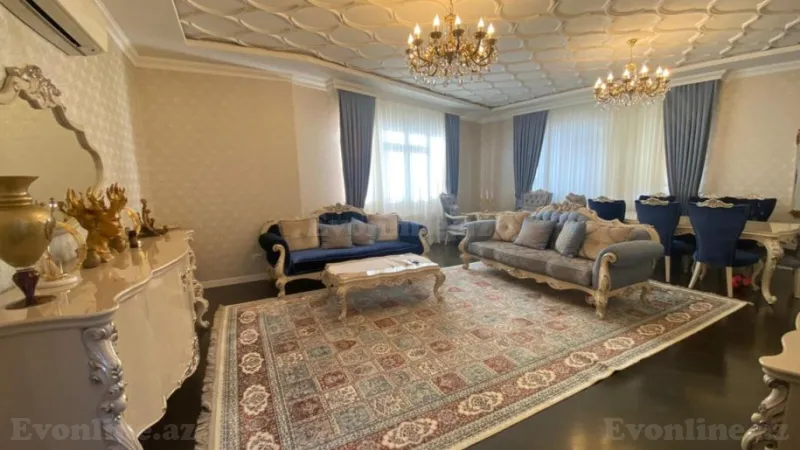 Satılır 3 otaqlı Mənzil Yeni tikili 160 m² 8 Noyabr m. - şəkil 3