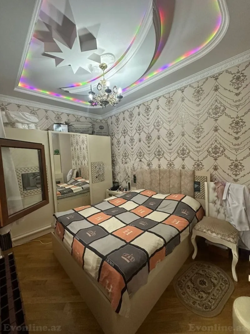 Satılır 3 otaqlı Mənzil Yeni tikili 95 m² Qara Qarayev m. - şəkil 3