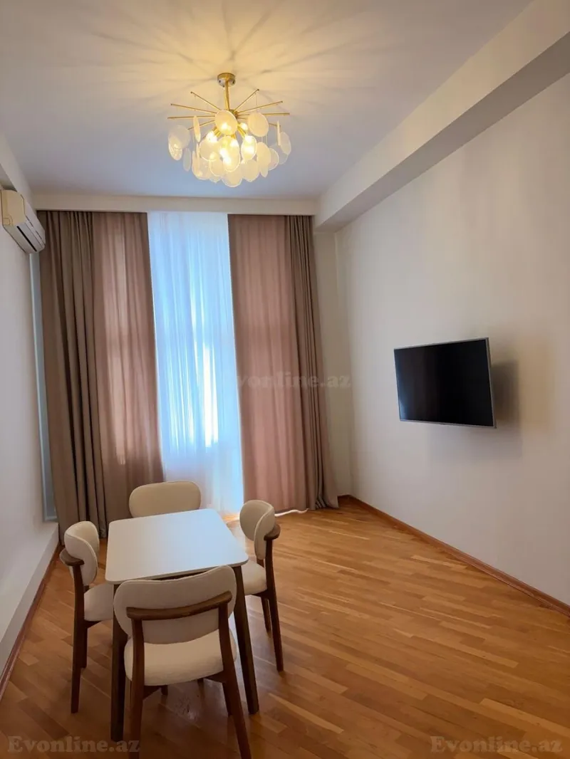 Kirayə verilir 4 otaqlı Mənzil Yeni tikili 220 m² Nəsimi r. - şəkil 7