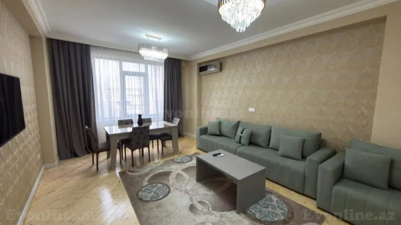 Kirayə verilir 2 otaqlı Mənzil Yeni tikili 73 m² Xətai m. - şəkil 3