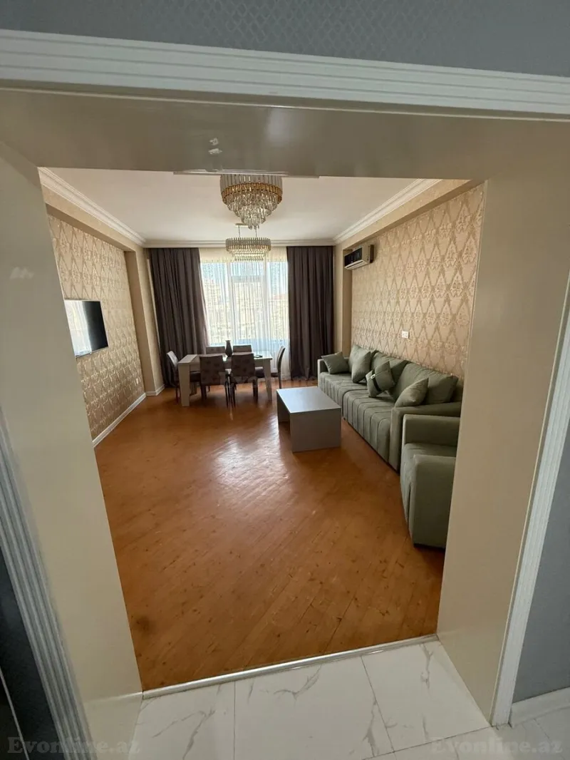 Kirayə verilir 2 otaqlı Mənzil Yeni tikili 70 m² Xətai m. - şəkil 3