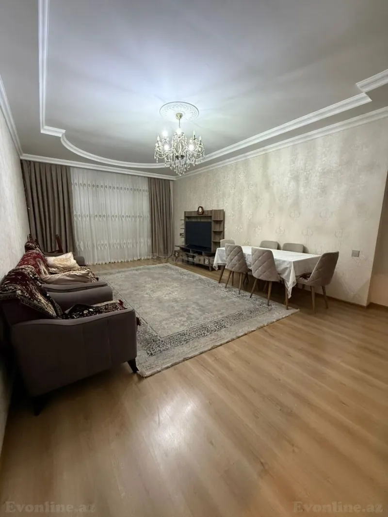 Satılır 2 otaqlı Mənzil Yeni tikili 103 m² Həzi Aslanov m. - şəkil 2