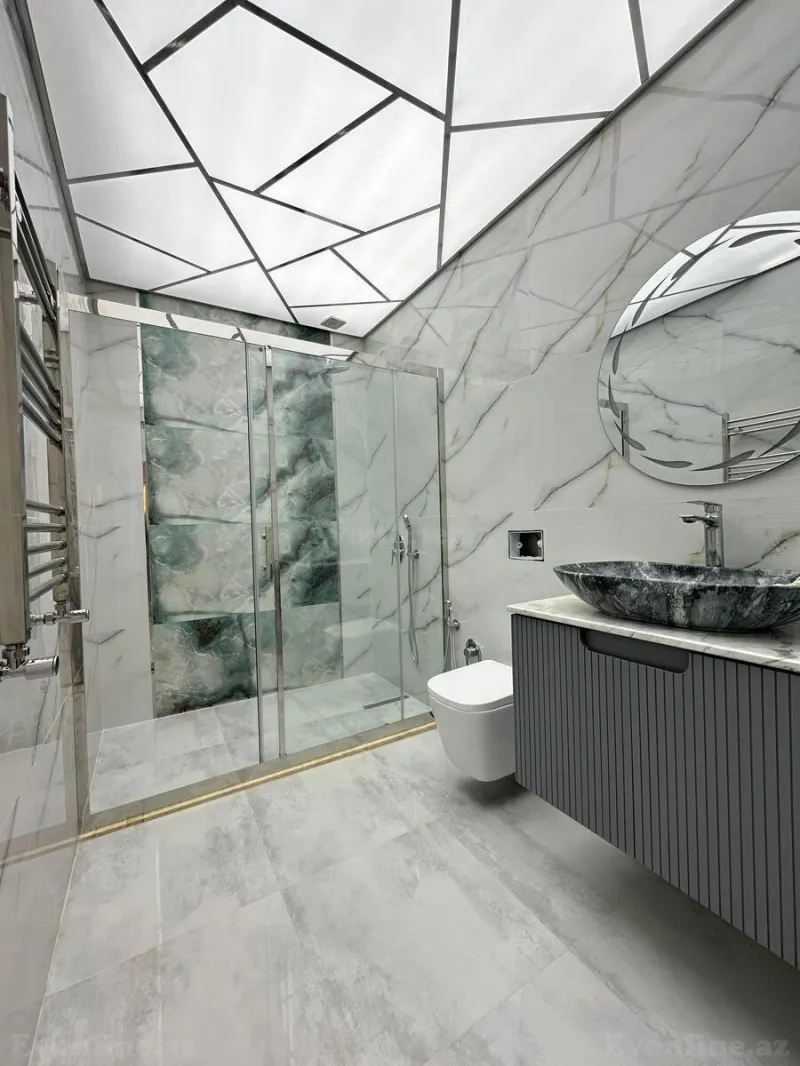 Satılır 3 otaqlı Mənzil Yeni tikili 126 m² Qara Qarayev m. - şəkil 4