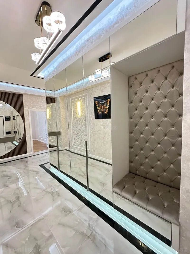 Satılır 3 otaqlı Mənzil Yeni tikili 126 m² Qara Qarayev m. - şəkil 6