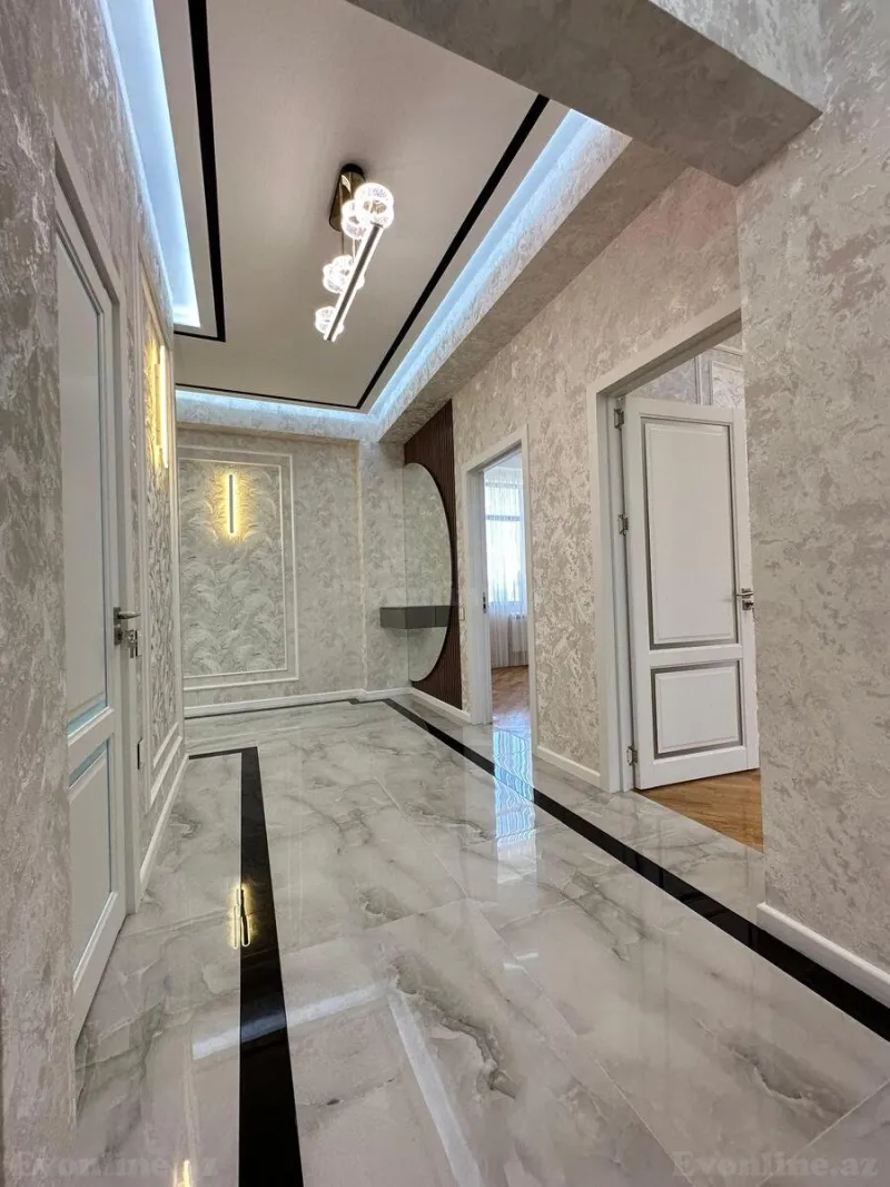 Satılır 3 otaqlı Mənzil Yeni tikili 126 m² Qara Qarayev m. - şəkil 8