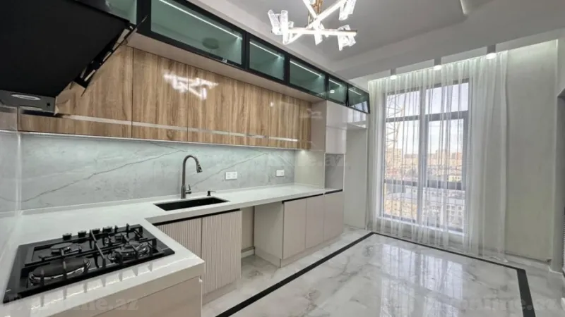 Satılır 2 otaqlı Mənzil Yeni tikili 76 m² Qara Qarayev m. - şəkil 12
