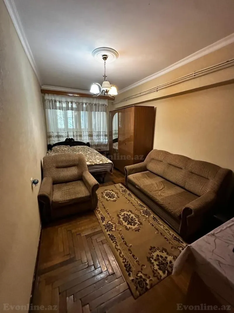 Satılır 3 otaqlı Mənzil Köhnə tikili 96 m² Elmlər Akademiyası m. - şəkil 3