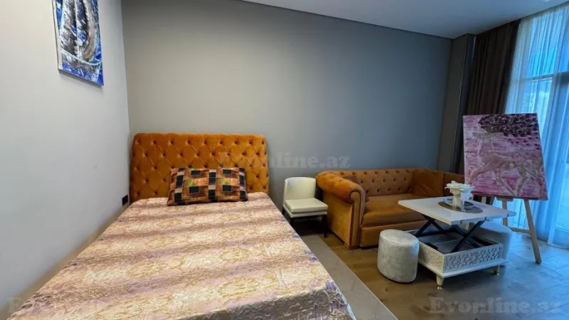 Kirayə verilir 1 otaqlı Mənzil Yeni tikili 45 m² Sabunçu r. - şəkil 5