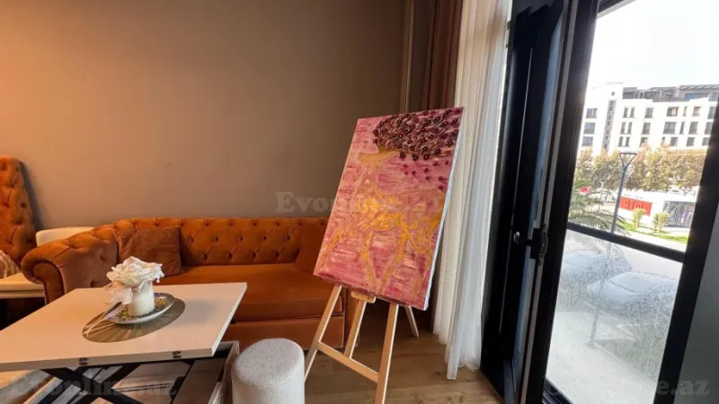 Kirayə verilir 1 otaqlı Mənzil Yeni tikili 45 m² Sabunçu r. - şəkil 6