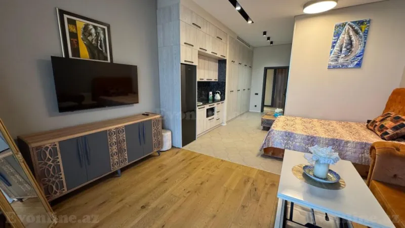 Kirayə verilir 1 otaqlı Mənzil Yeni tikili 45 m² Sabunçu r. - şəkil 8