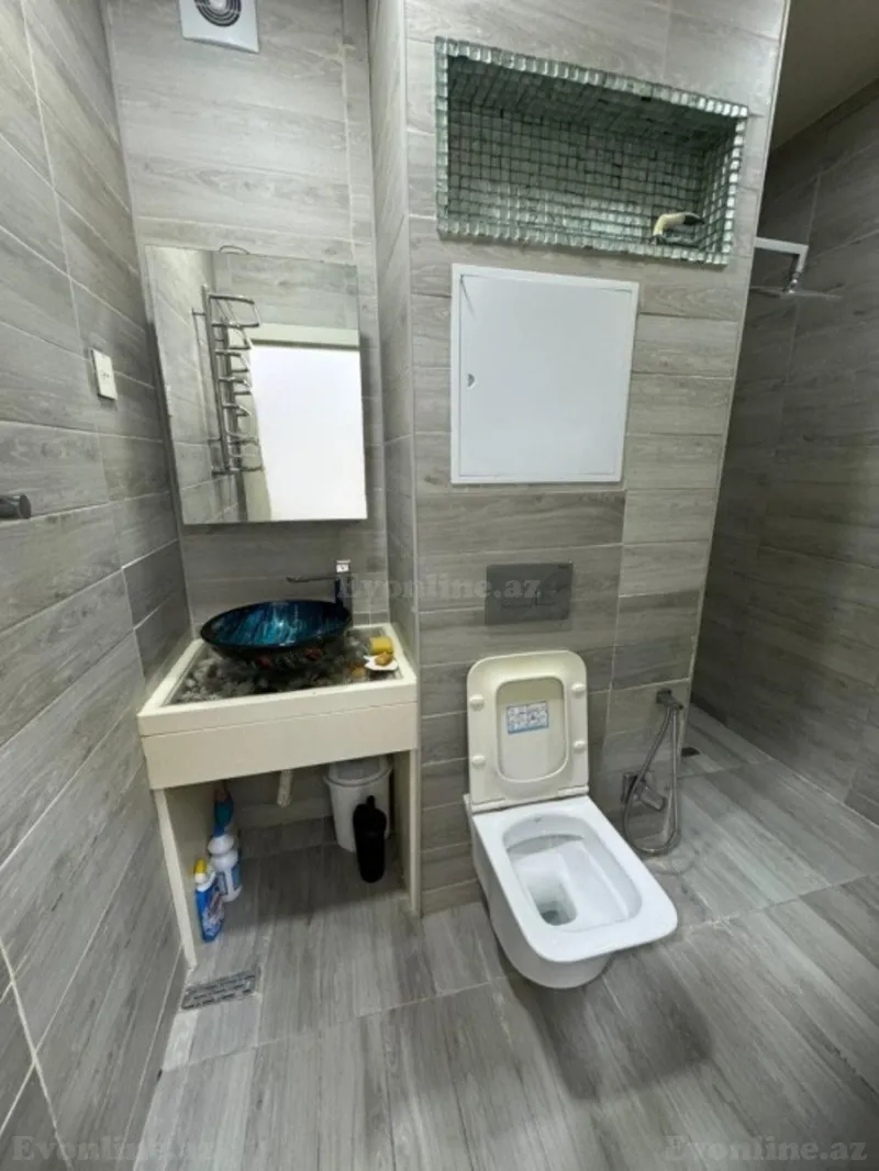 Kirayə verilir 2 otaqlı Mənzil Yeni tikili 70 m² Xətai m. - şəkil 19