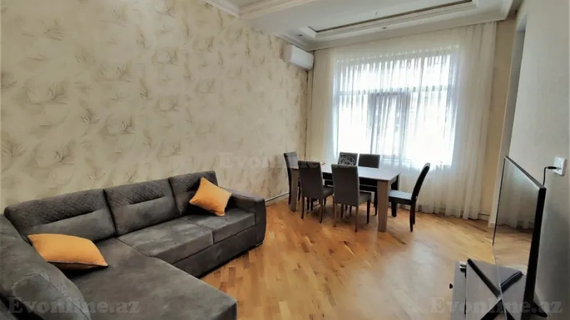 Kirayə verilir 2 otaqlı Mənzil Yeni tikili 80 m² Nizami m. - şəkil 2