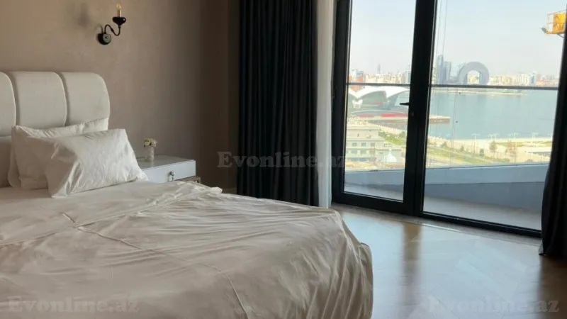 Kirayə verilir 3 otaqlı Mənzil Yeni tikili 130 m² Bayıl - şəkil 13