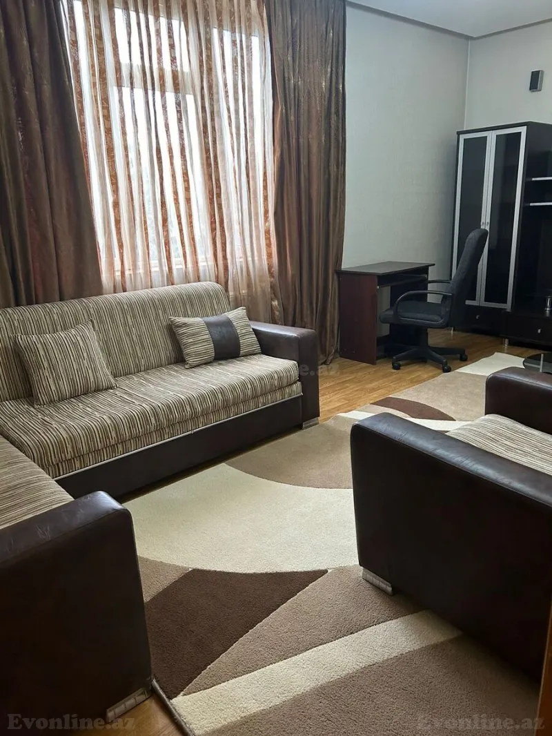 Kirayə verilir 2 otaqlı Mənzil Köhnə tikili 70 m² Nizami m. - şəkil 2