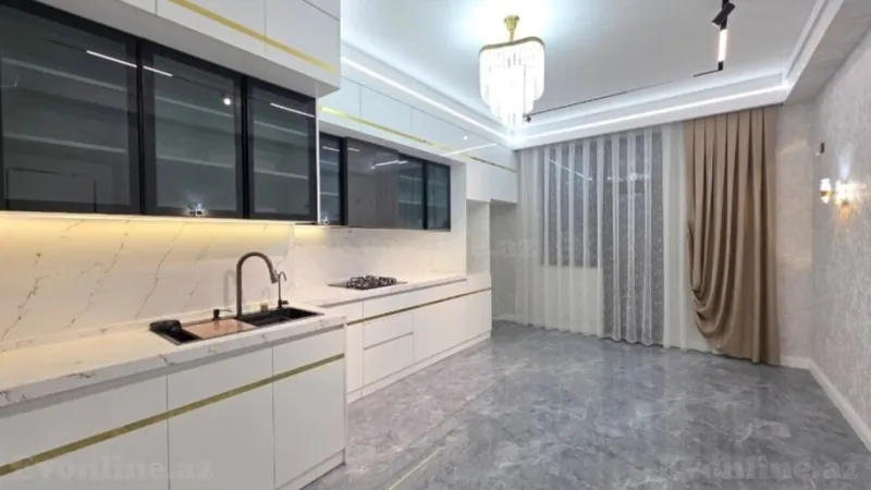 Satılır 4 otaqlı Mənzil Yeni tikili 162 m² Xətai m. - şəkil 4