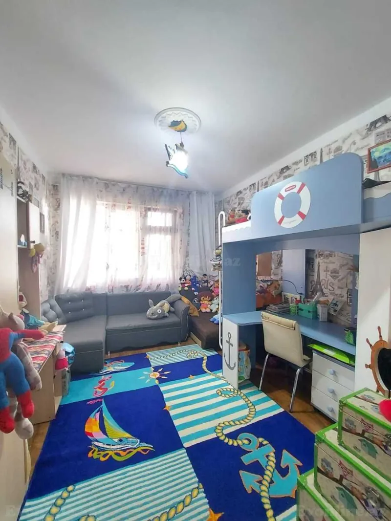 Satılır 3 otaqlı Mənzil Köhnə tikili 75 m² İnşaatçılar m. - şəkil 3
