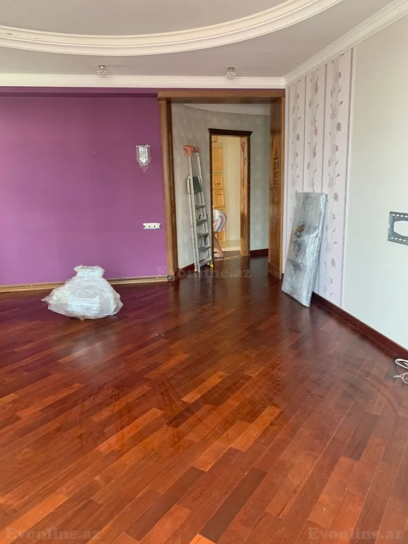 Satılır 3 otaqlı Mənzil Yeni tikili 130 m² Həzi Aslanov m. - şəkil 2