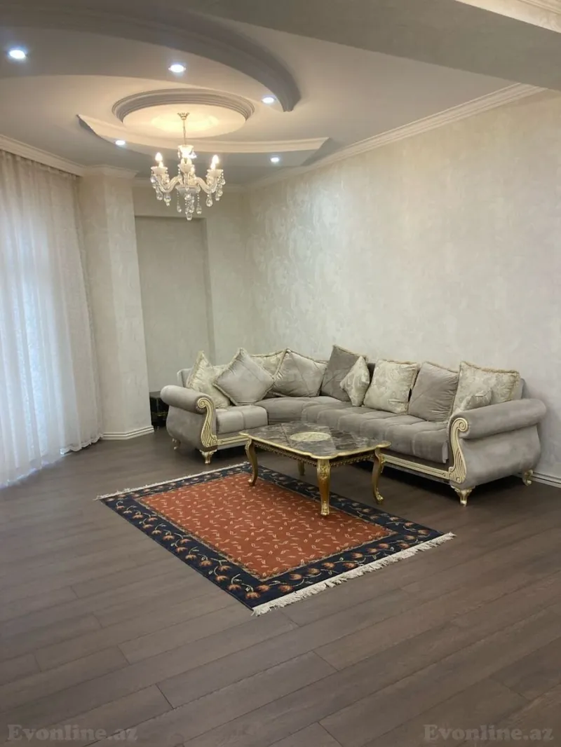 Kirayə verilir 3 otaqlı Mənzil Yeni tikili 128 m² Xətai m. - şəkil 5