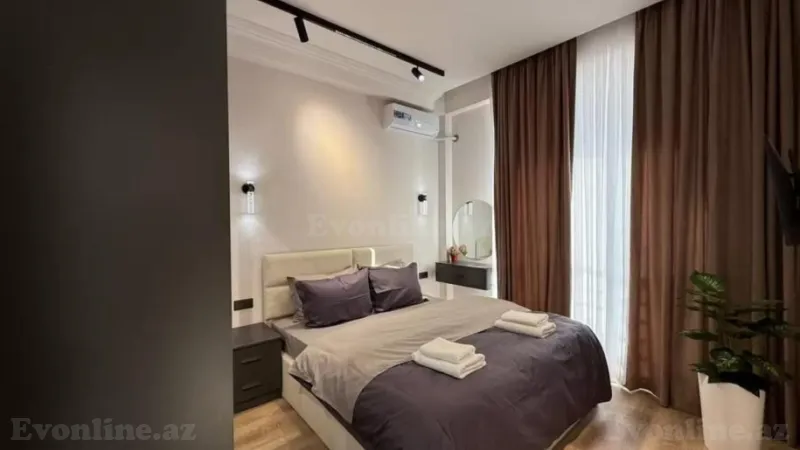 Kirayə verilir 2 otaqlı Mənzil Yeni tikili 70 m² Nəriman Nərimanov m. - şəkil 2