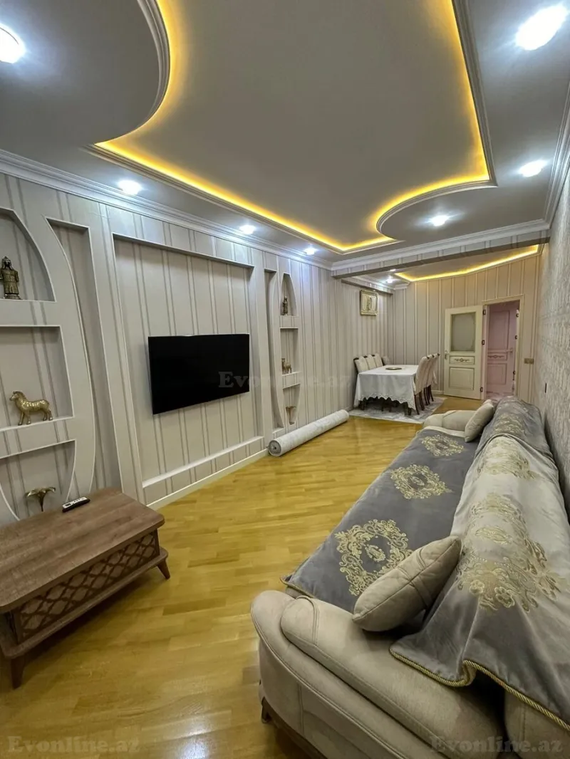 Satılır 2 otaqlı Mənzil Yeni tikili 100 m² Həzi Aslanov - şəkil 2