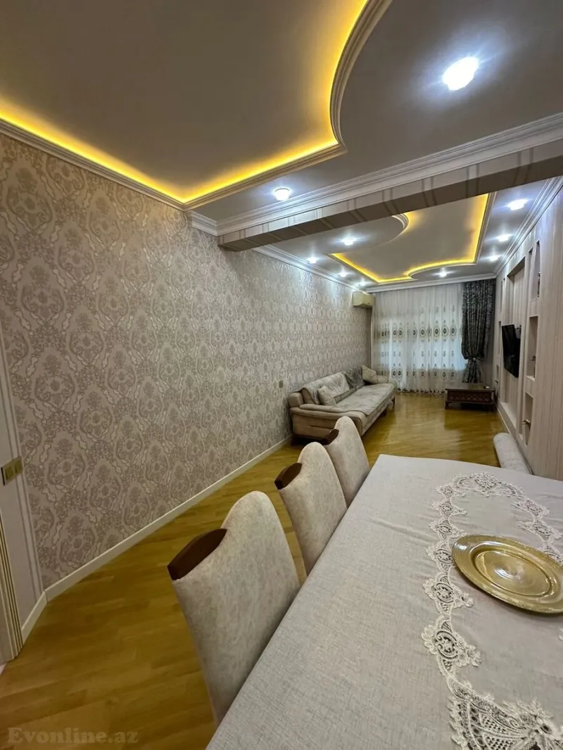 Satılır 2 otaqlı Mənzil Yeni tikili 100 m² Həzi Aslanov - şəkil 3